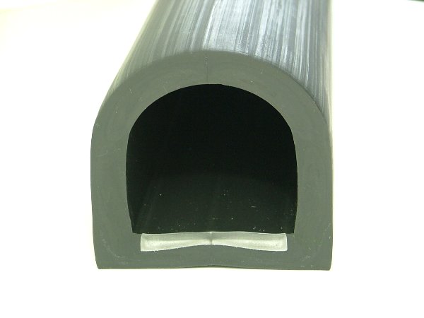 ターミナルゴム かまぼこ型 100×100mm