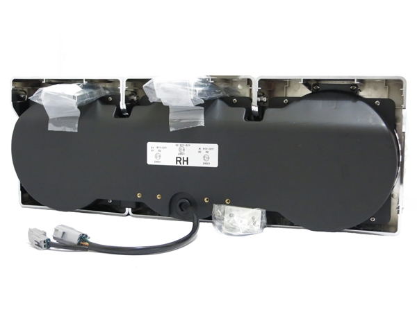 JB 丸型LEDテールランプ 3連 LEDバックランプ付