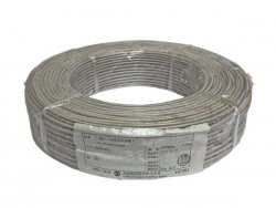 電線 φ4シース付 AV0.85sq 白 (200M/巻)