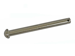 ステンレス アオリ蝶番ピン 丸頭 10×108mm