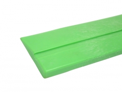 Plastic spacer for interior cushioning, green, L=1...
