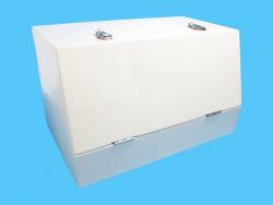 FRP工具箱 900×450×450mm 白 C型 新型