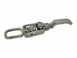 Stainless steel shrimp gold short type L=215mm Casting handle