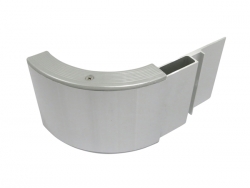 JB アルミサイドバンパー コーナー部 100H (アルミ押出し品)