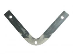 滑り止め金具 V型 中型用 3穴