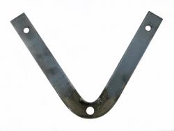 滑り止め金具 V型 大型用 3穴