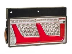 Koito All LED Rear Combination Lamp Sequential 2-row Red Ver. L side LEDRCL-24L2S