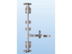 ステンレスサイドハンマーロックセット φ21.7用 2本爪(パイプ無)