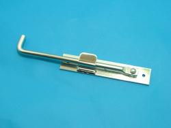Stopper manual L = 260 L stainless 90 degrees