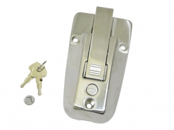 ステンレスハンドルロック 2203 鍵付き (H=37.2mm)