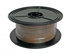 住友 電線 AV0.85sq 茶 (100M/巻)