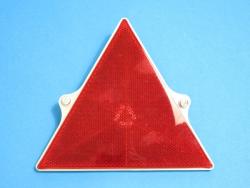三角反射鏡/リフレクター RR-424 赤 (ECE認証取得品) トレーラー用