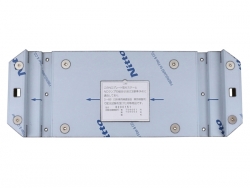 Number stay for vehicle inspection LSL-1014 Number lamp mounting stay for large size Horizontal 2 lights with steps