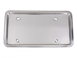 ナンバー枠 皿型ステンレス 大型用