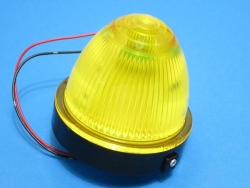 LED丙烯酸標記發光24V黃色（黑底）SM-10A