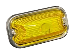 LO-100 LED角型マーカー アクリルレンズ 黄 24V