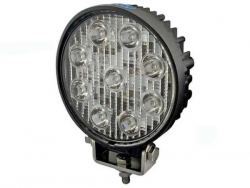 LEDワーキングランプ 丸型 LSL-1406B 強化ブラケット(12/24/48V共用) 27W