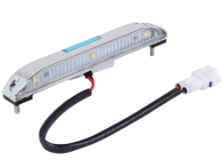 LEDナンバーランプ LSL-1014AV ECE認証(DC12/24V共用) 防水コネクタ付