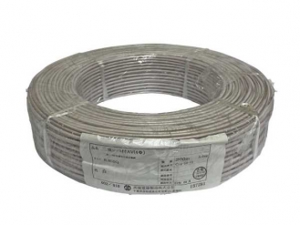 Electric wire with φ4 sheath AV0.85sq white (200M/roll)