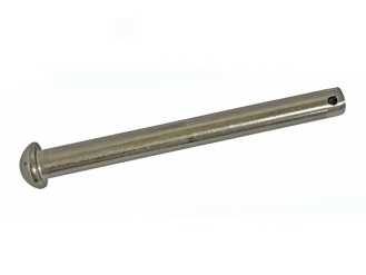 ステンレス アオリ蝶番ピン 丸頭 10×108mm
