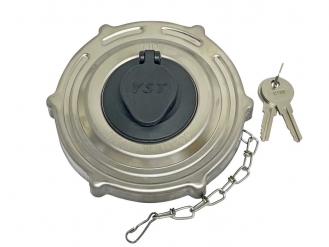 YSタンク ステンレス燃料タンクキャップ 密閉式 VL-KYCAP-E 鍵付き R-34対応品