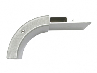 JB アルミサイドバンパー コーナー部 100H (アルミ押出し品)