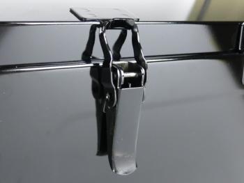 鉄製工具箱 500×290×320mm 黒塗装