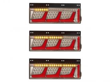 小糸 オールLEDリアコンビネーションランプ シーケンシャル 3連レッドVer. L側 LEDRCL-24LS