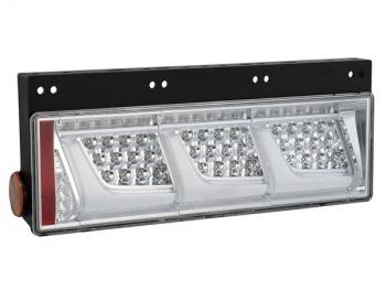小糸 オールLEDリアコンビネーションランプ シーケンシャル 3連クリアVer. L側 LEDRCL-24LSCD