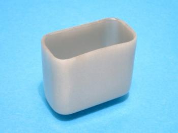 サイドバンパーキャップ 角パイプ60×30mm用 シルバー