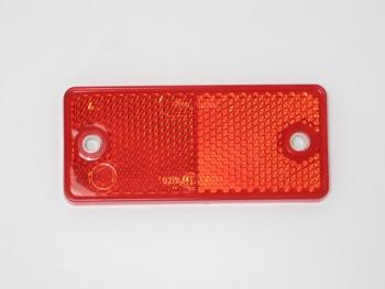 角型反射鏡/リフレクター 109E 赤 (ECE認証取得品)