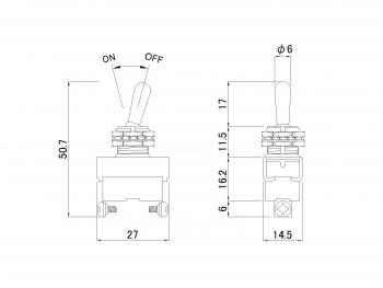 トグルスイッチ TS50
