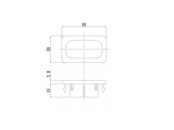 JB キャブ内スイッチ用ブラケット ジェネレーションキャンター用 JB-502