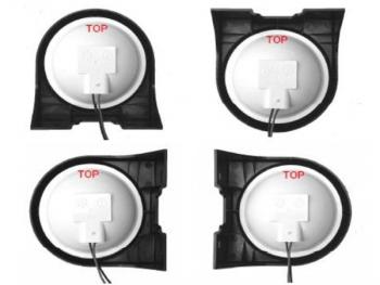LED丸型後退灯 VS-L141VW+VS-L3D 12/24V共用