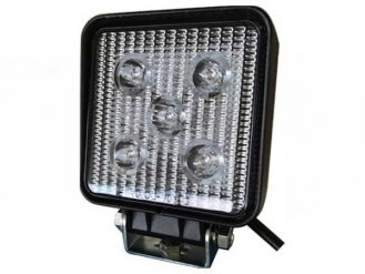 LED工作灯方形LSL-1002BL蓝色安全灯（12/24/48V通用）15W