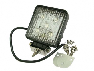 LED工作灯方形LSL-1002BL蓝色安全灯（12/24/48V通用）15W