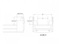 翻斗式超级铰链压力机H = 400mm（1台）