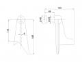 ダンプ上部シャフト 4t用 新型 L