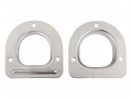 Stainless rope through small hole for aluminum block