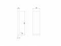 Aori rear prism insertion pillar material (22t x 100 x 350mm)