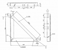 工具箱ステー 400mm以上用 カチオン黒 穴付
