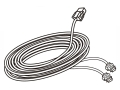 Ichikoh BS-300 后传感器后上电缆 17m（用于 2 个传感器）BC-U17