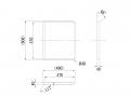 Stainless Splash fender large