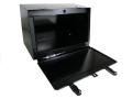 鉄製工具箱 750×290×320mm 黒塗装