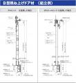 B型 跳ね上げドア用ゴム 1つ山 L=2450