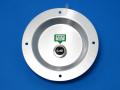 Aluminum round switch 1-lamp