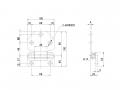 新型ブロック蝶番 ステンレス 中溝