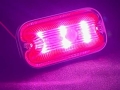 LO-100 LED角型マーカー アクリルレンズ 桃 24V