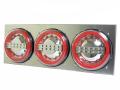 JB 丸型LEDテールランプ 3連 LEDバックランプ付 埋め込み仕様