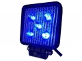LED工作灯方形LSL-1002BL蓝色安全灯（12/24/48V通用）15W